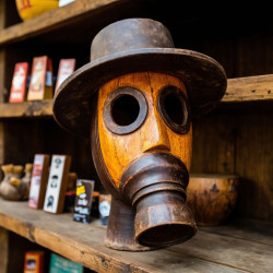 Камбоджийский Противогаз (синий и волшебный)